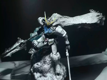 Bandai MG Barbatos/Freedom/RX-78-2/Exia Snow-Platform Gundam